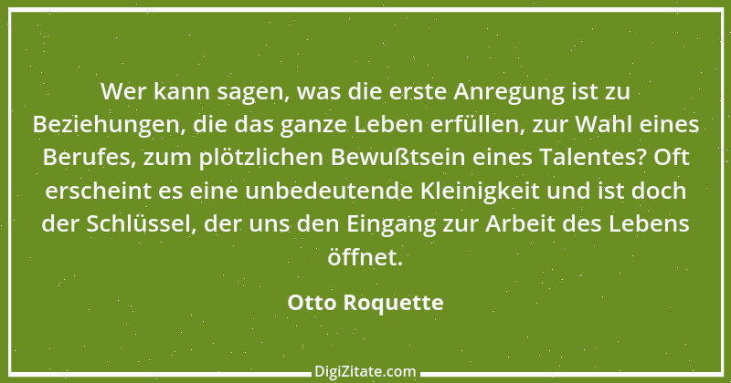 Zitat von Otto Roquette 4