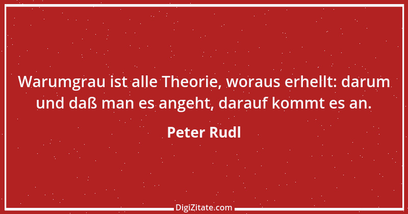 Zitat von Peter Rudl 521