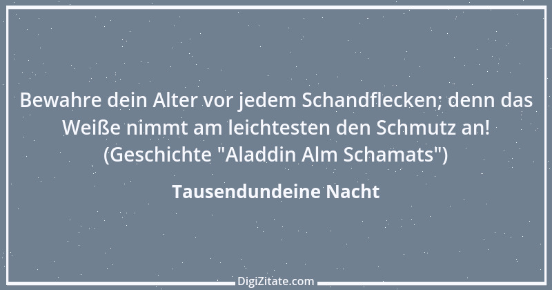 Zitat von Tausendundeine Nacht 18