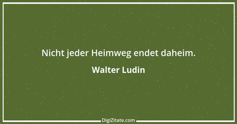 Zitat von Walter Ludin 749