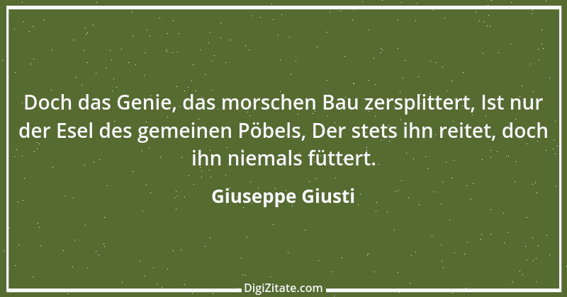 Zitat von Giuseppe Giusti 1