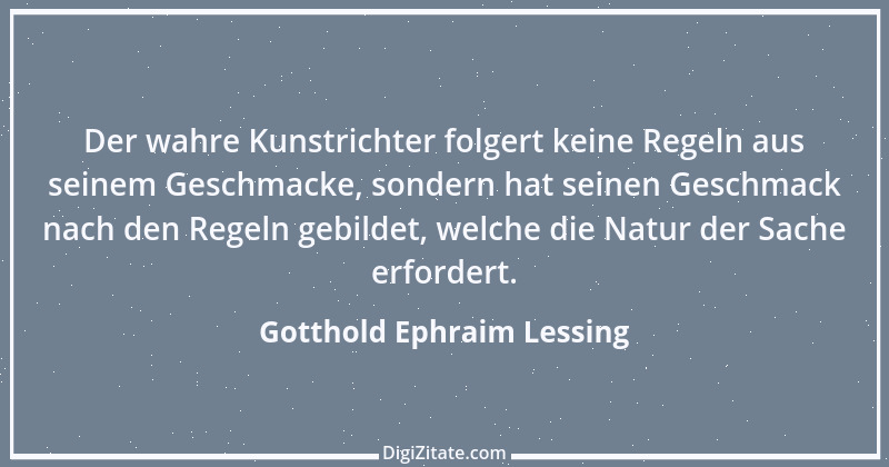 Zitat von Gotthold Ephraim Lessing 170