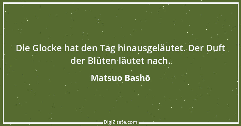 Zitat von Matsuo Bashō 8