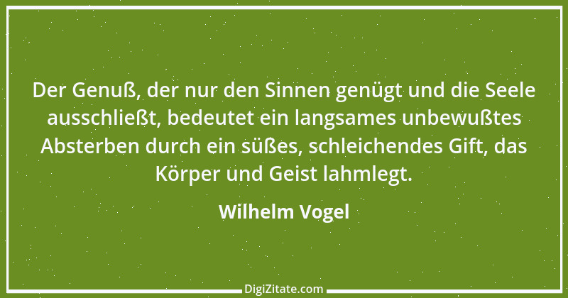 Zitat von Wilhelm Vogel 78