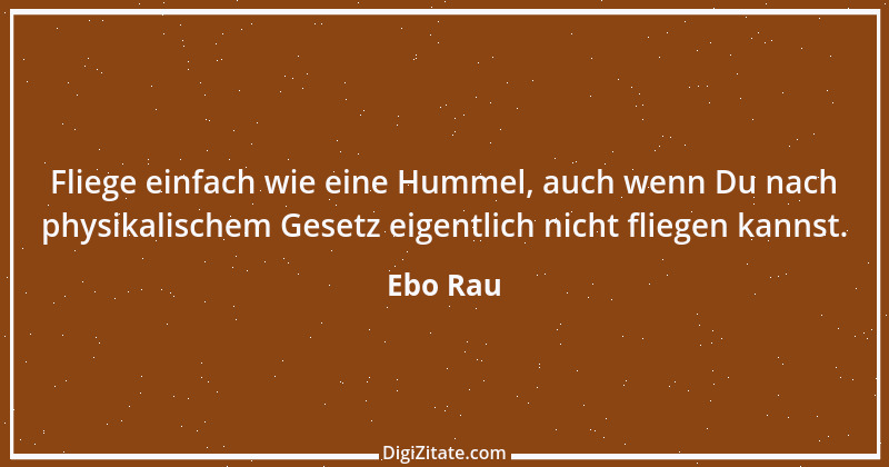 Zitat von Ebo Rau 2