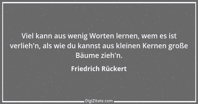 Zitat von Friedrich Rückert 218