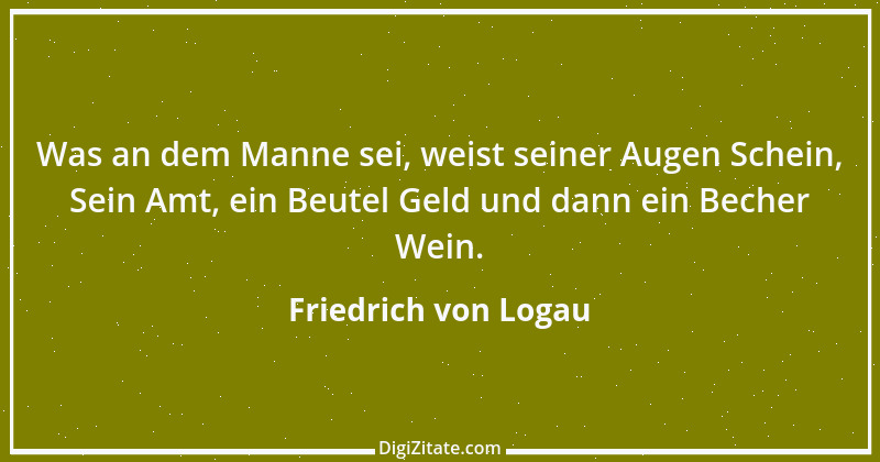 Zitat von Friedrich von Logau 4