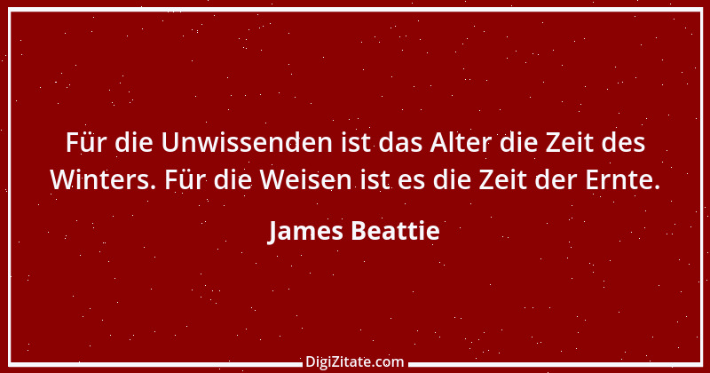 Zitat von James Beattie 1