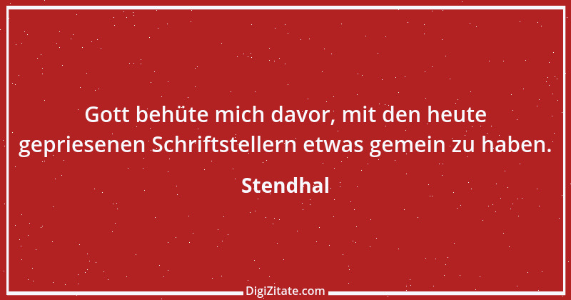 Zitat von Stendhal 219