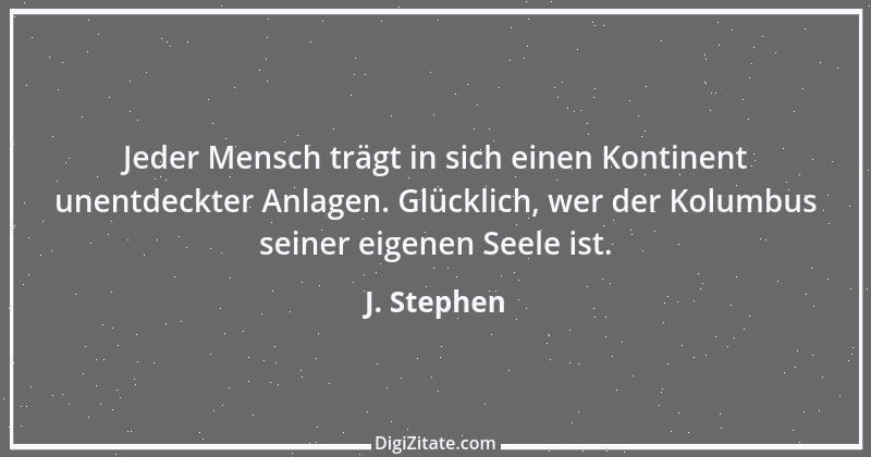 Zitat von J. Stephen 1