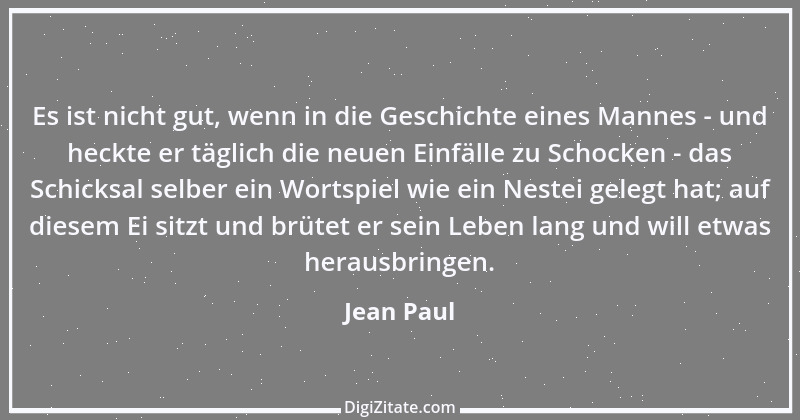 Zitat von Jean Paul 1395