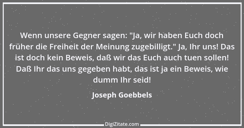 Zitat von Joseph Goebbels 16