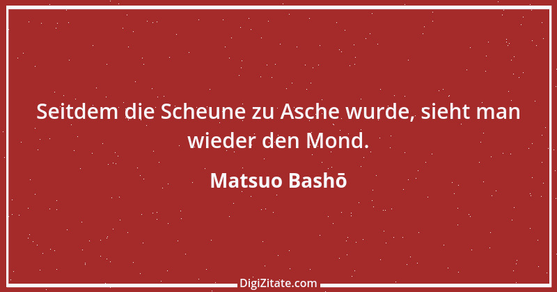 Zitat von Matsuo Bashō 10