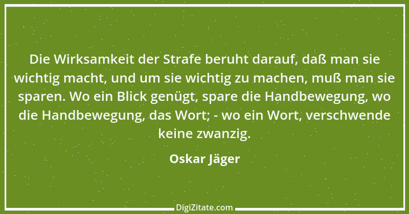 Zitat von Oskar Jäger 1