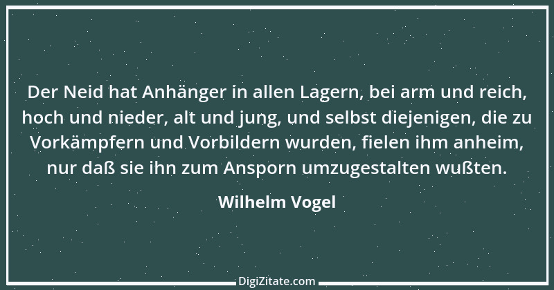 Zitat von Wilhelm Vogel 80