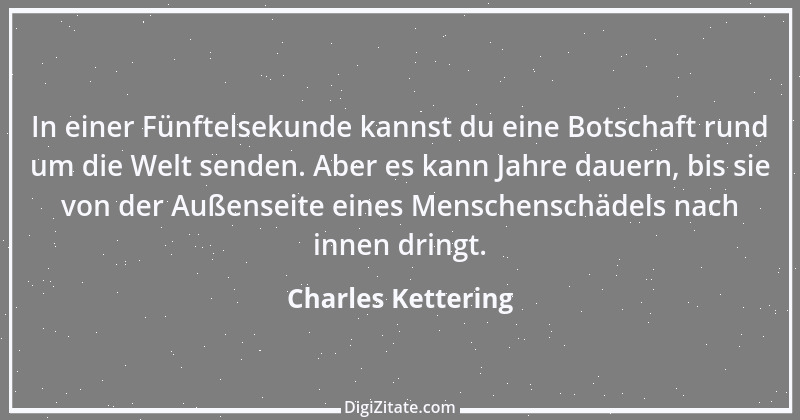 Zitat von Charles Kettering 20