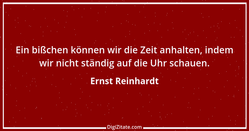 Zitat von Ernst Reinhardt 492