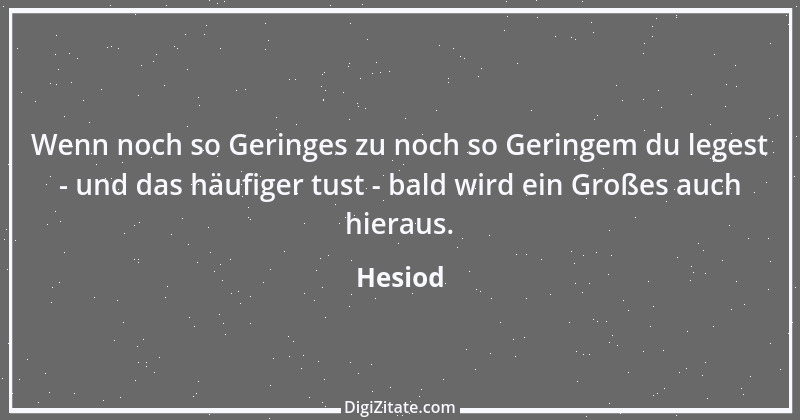 Zitat von Hesiod 37