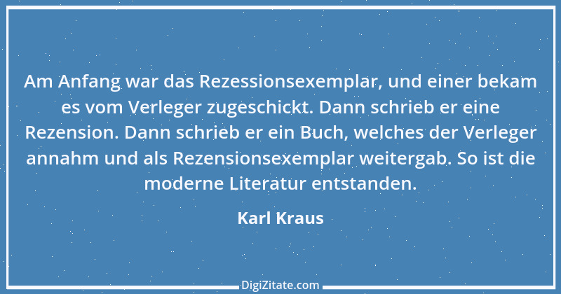 Zitat von Karl Kraus 10