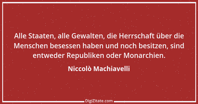 Zitat von Niccolò Machiavelli 111