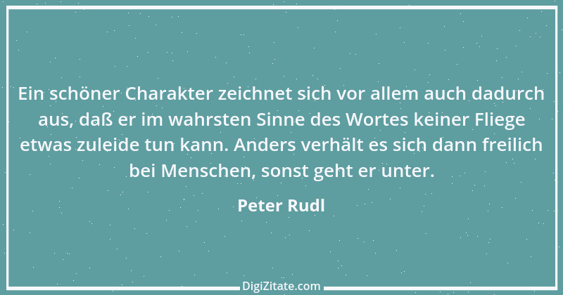 Zitat von Peter Rudl 525