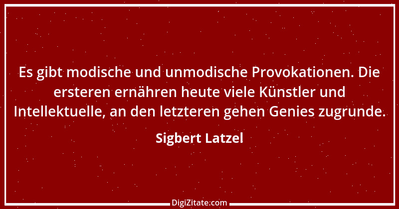 Zitat von Sigbert Latzel 160