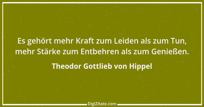 Zitat von Theodor Gottlieb von Hippel 46