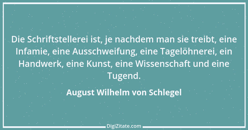 Zitat von August Wilhelm von Schlegel 26