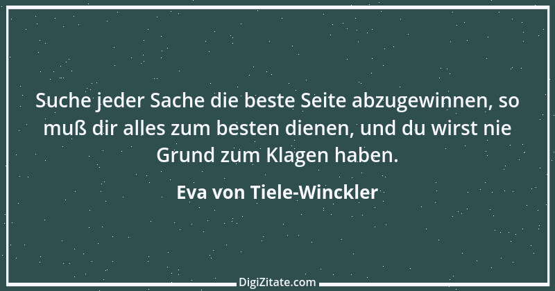 Zitat von Eva von Tiele-Winckler 6