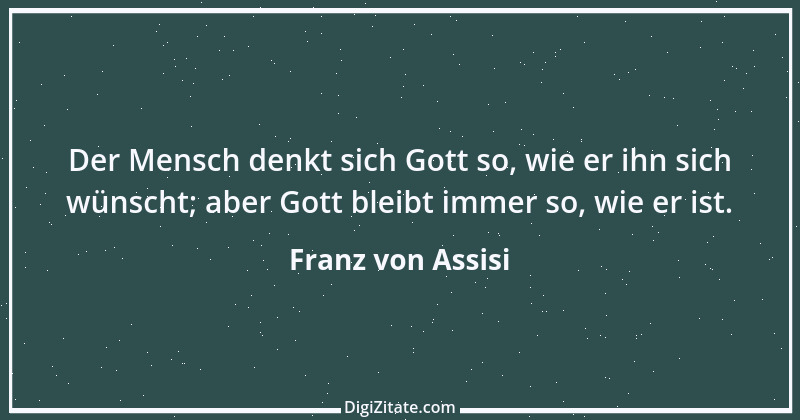 Zitat von Franz von Assisi 19