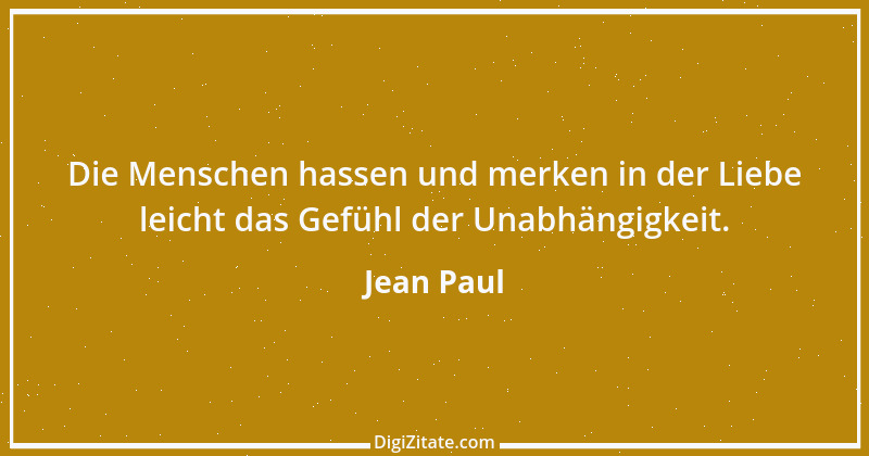 Zitat von Jean Paul 1397