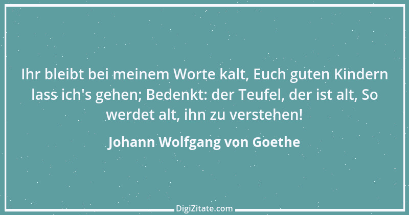 Zitat von Johann Wolfgang von Goethe 252