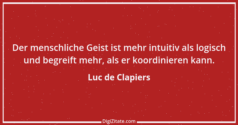 Zitat von Luc de Clapiers 374