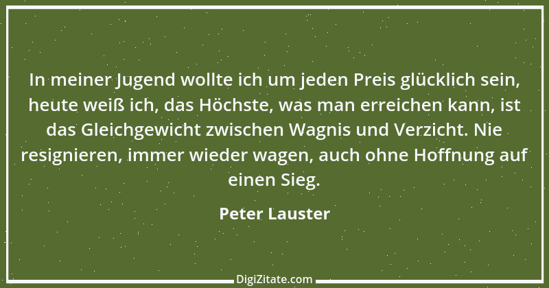 Zitat von Peter Lauster 76