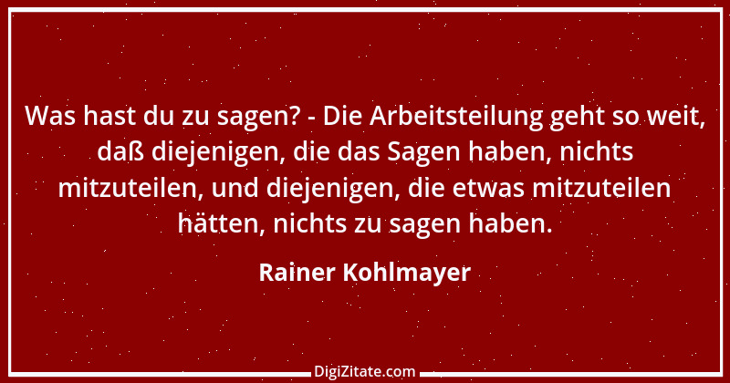 Zitat von Rainer Kohlmayer 92