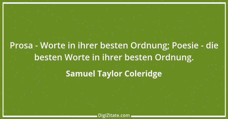 Zitat von Samuel Taylor Coleridge 5