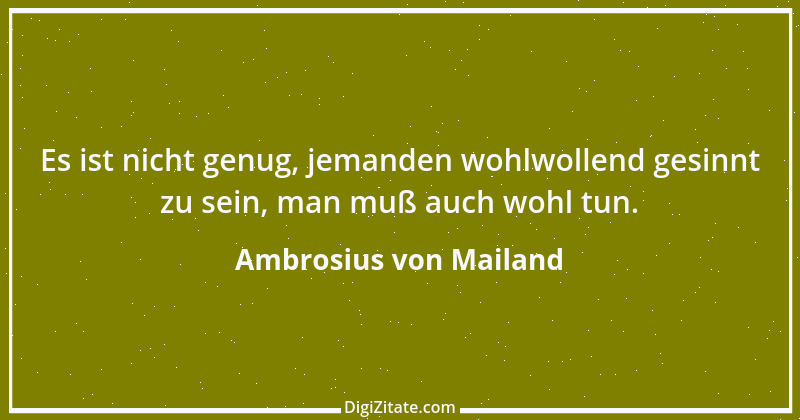 Zitat von Ambrosius von Mailand 30