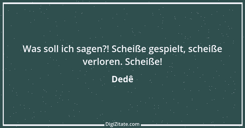 Zitat von Dedê 1