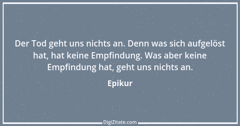 Zitat von Epikur 200