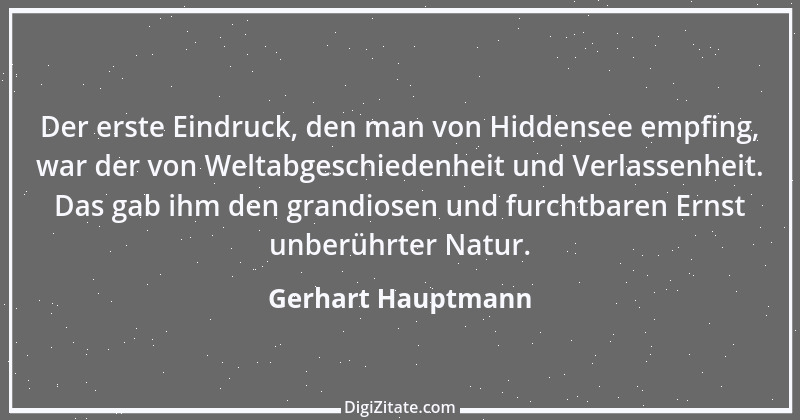 Zitat von Gerhart Hauptmann 51