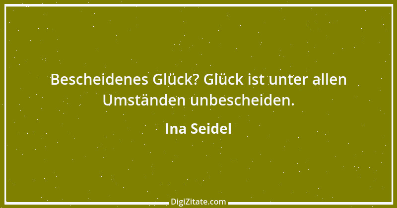 Zitat von Ina Seidel 5