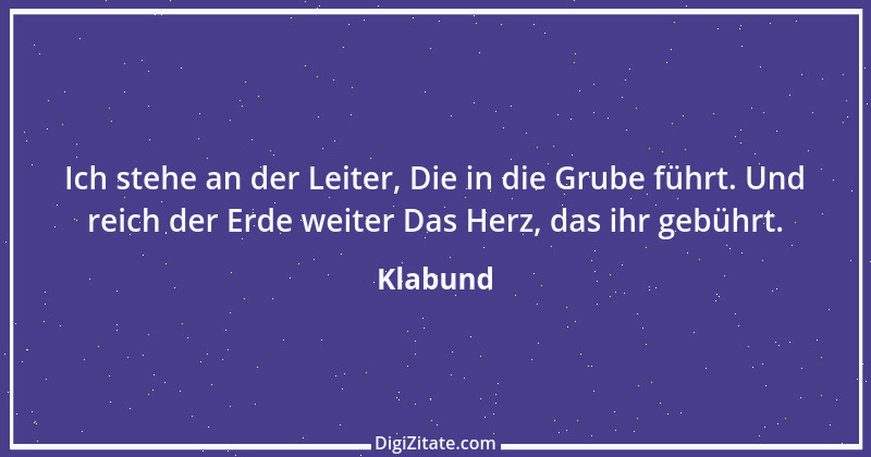 Zitat von Klabund 20