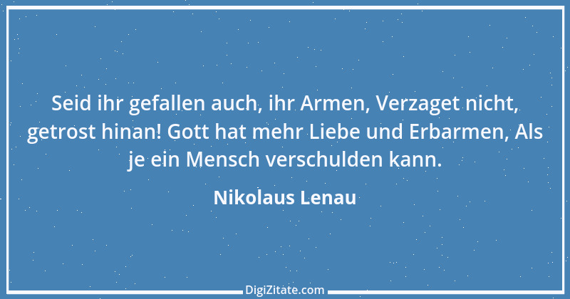 Zitat von Nikolaus Lenau 42