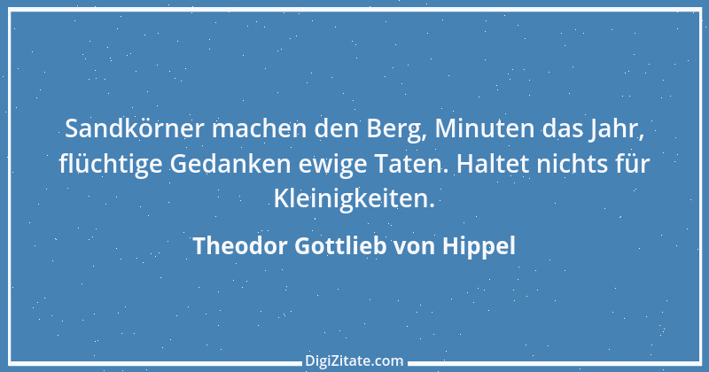 Zitat von Theodor Gottlieb von Hippel 48