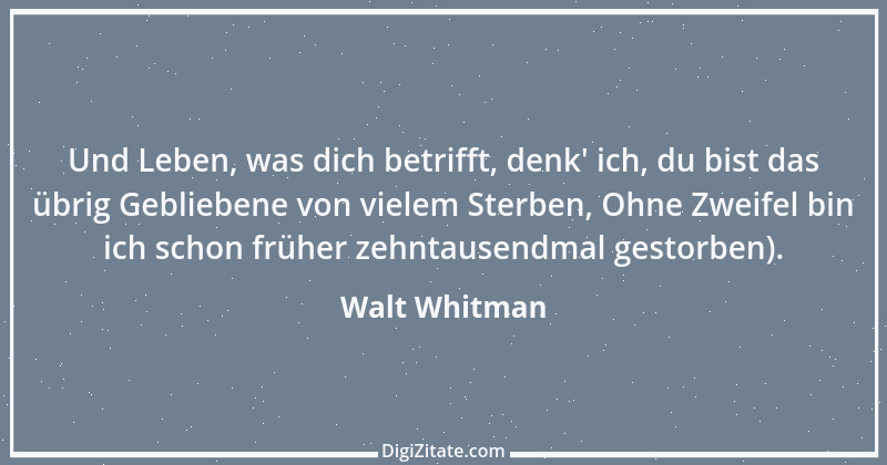 Zitat von Walt Whitman 30