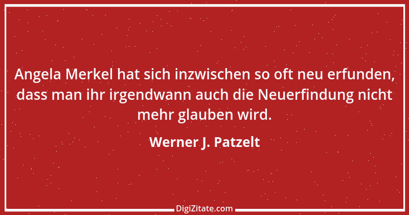 Zitat von Werner J. Patzelt 1