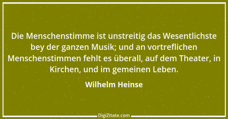 Zitat von Wilhelm Heinse 68