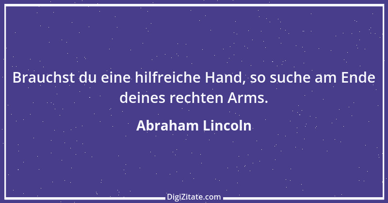 Zitat von Abraham Lincoln 108