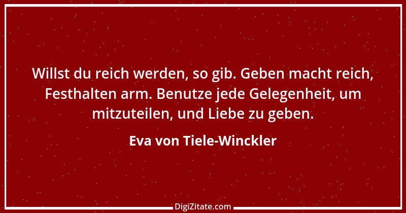 Zitat von Eva von Tiele-Winckler 8