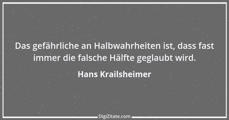 Zitat von Hans Krailsheimer 4